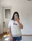The Garden Wheel Sweater Tee (M)