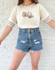 The Garden Wheel Sweater Tee (M)