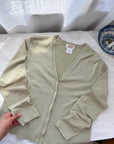 The Lightweight Matcha Cardigan (M)