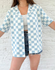 The Checkered Picnic Button Up (M)
