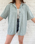 The Fresh Fish Button Up (L)