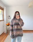 The Apple Snowflake Sweater (L)