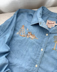 The Gardening Chambray Button Up (XL)