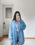 The Gardening Chambray Button Up (XL)