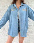The Gardening Chambray Button Up (XL)