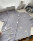 The Butterfly Flower Short Sleeve Cardi (L)