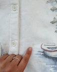 The Coastal Shore Grandma Cardigan (XL)