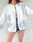 The Coastal Shore Grandma Cardigan (XL)