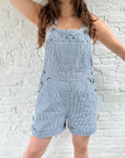 The Spring Gingham Shortalls (M)