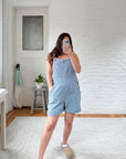 The Spring Gingham Shortalls (M)