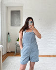 The Spring Gingham Shortalls (M)