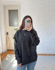 The Brown Speckled Basic Sweater (XL)
