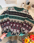 The Moody Southwestern Sweater (L)