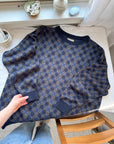 The Argyle Academic Sweater (L)