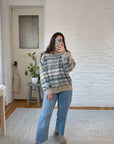 The Springy Fair Isle Sweater (L)