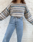 The Springy Fair Isle Sweater (L)