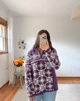The Purple Bean Quarter Zip (M)