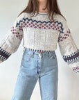 The Zig Zag Pattern Sweater (M)