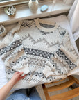 The Neutral Pattern Sweater (XL)