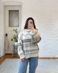 The Neutral Pattern Sweater (XL)