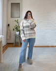 The Neutral Pattern Sweater (XL)