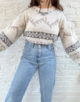 The Neutral Pattern Sweater (XL)