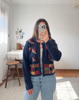 The Afterglow Leaf Cardigan (M)