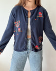 The Apple Tree button Cardigan (M)