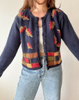 The Afterglow Leaf Cardigan (M)