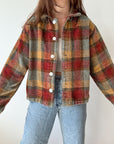 The Harvest Moon Plaid Shacket (M)