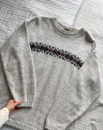 Vintage Speckled Ribbon Knit (L)