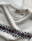 Vintage Speckled Ribbon Knit (L)