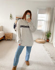 Vintage Speckled Ribbon Knit (L)