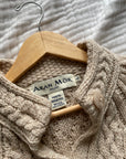 The Amethyst Cable Knit Cardigan (L)