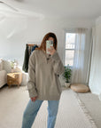 The Solitude Henley Sweater (XL)