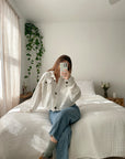 The Snowfall Cropped Long Sleeve (L)