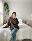 The Warm Woven Henley (XXL)
