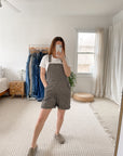 Plaid Shortalls (L)