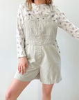 Cream Bill Blass Shortalls (M)
