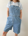 Lightwash Silhouettes Shortalls (XL)