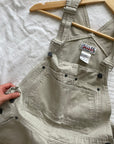 Cream Bill Blass Shortalls (M)