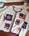 The Patriotic Granny Cardigan (L)