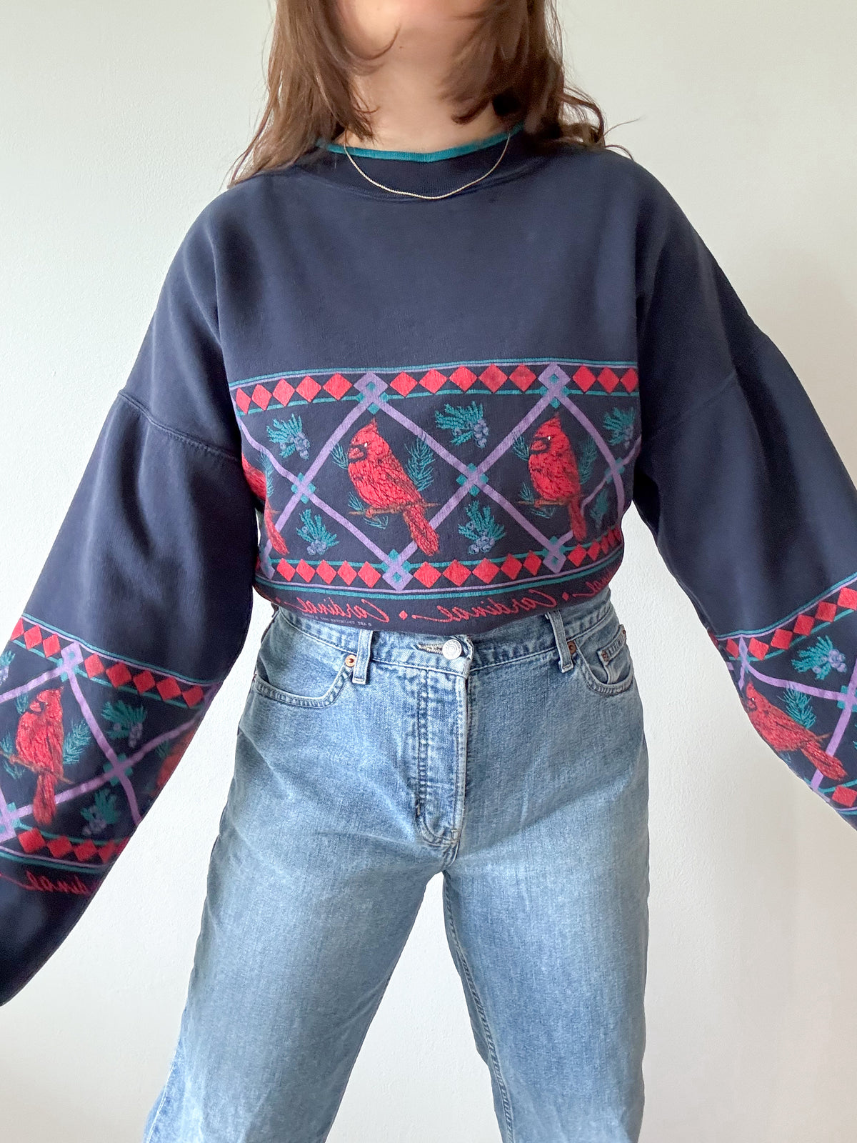 The Cardinal Print Crewneck (XL)