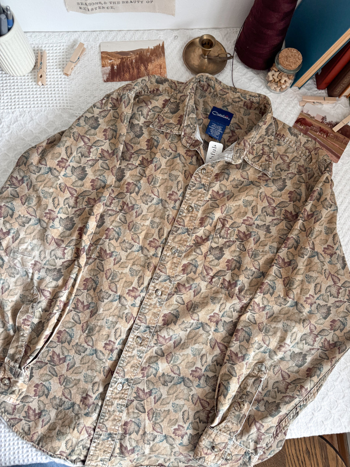 The Leaf Button Up (L)