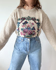 The Still Life Flower Sweater (M)