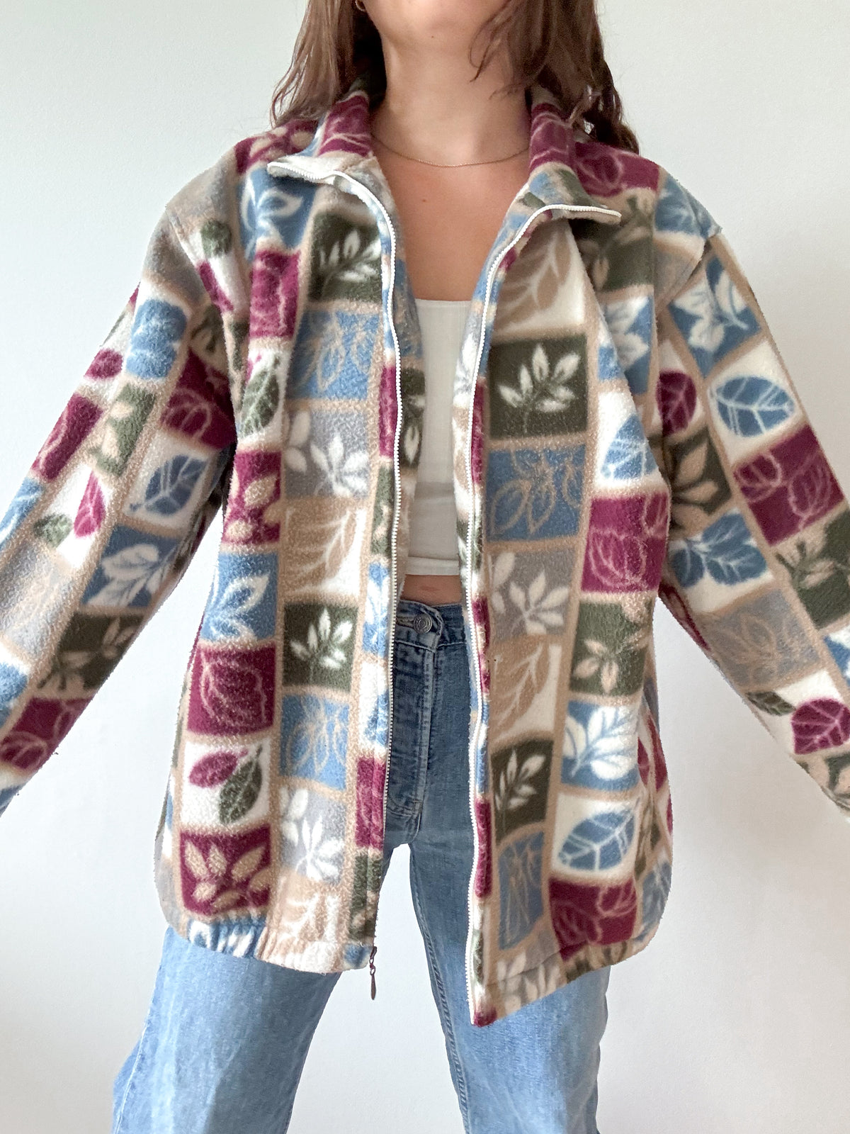 The Cozy Leaf Shacket (XL)