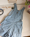 The Riveted Lightwash Shortalls (S)