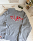 The Retro Grey Old Navy Crewneck (L)