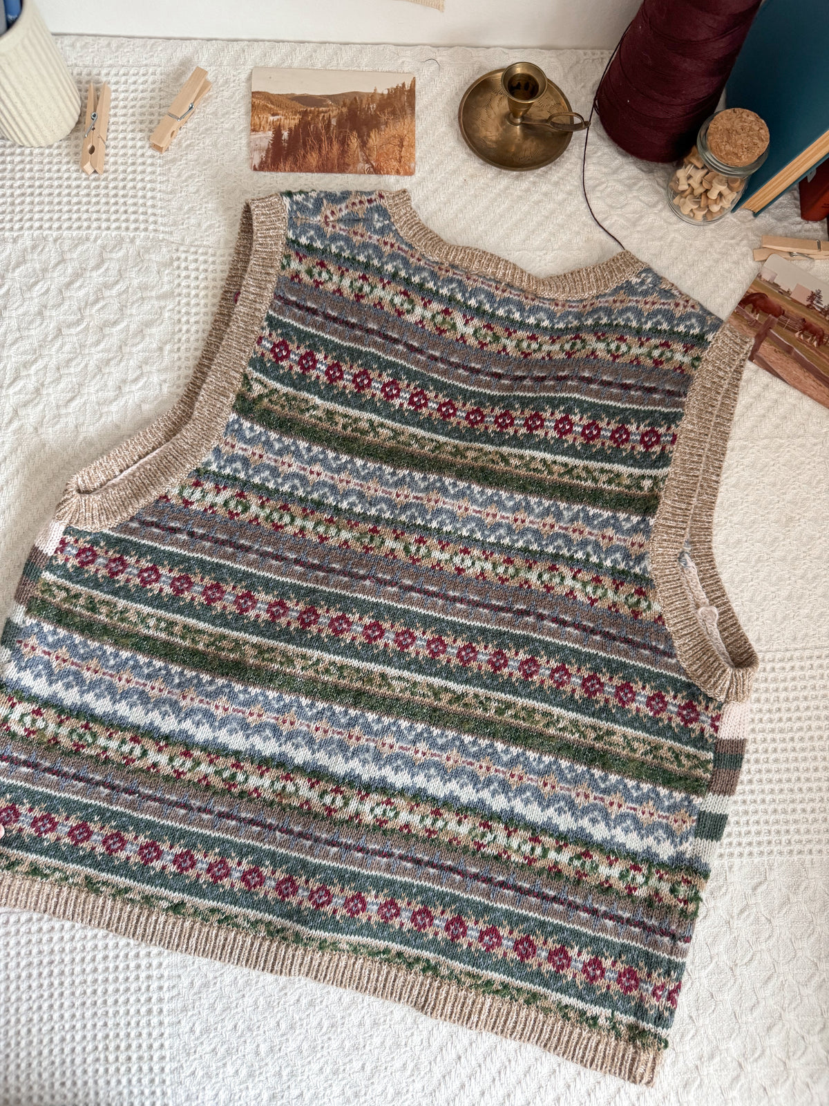 The Nordic Woodland Vest (L)