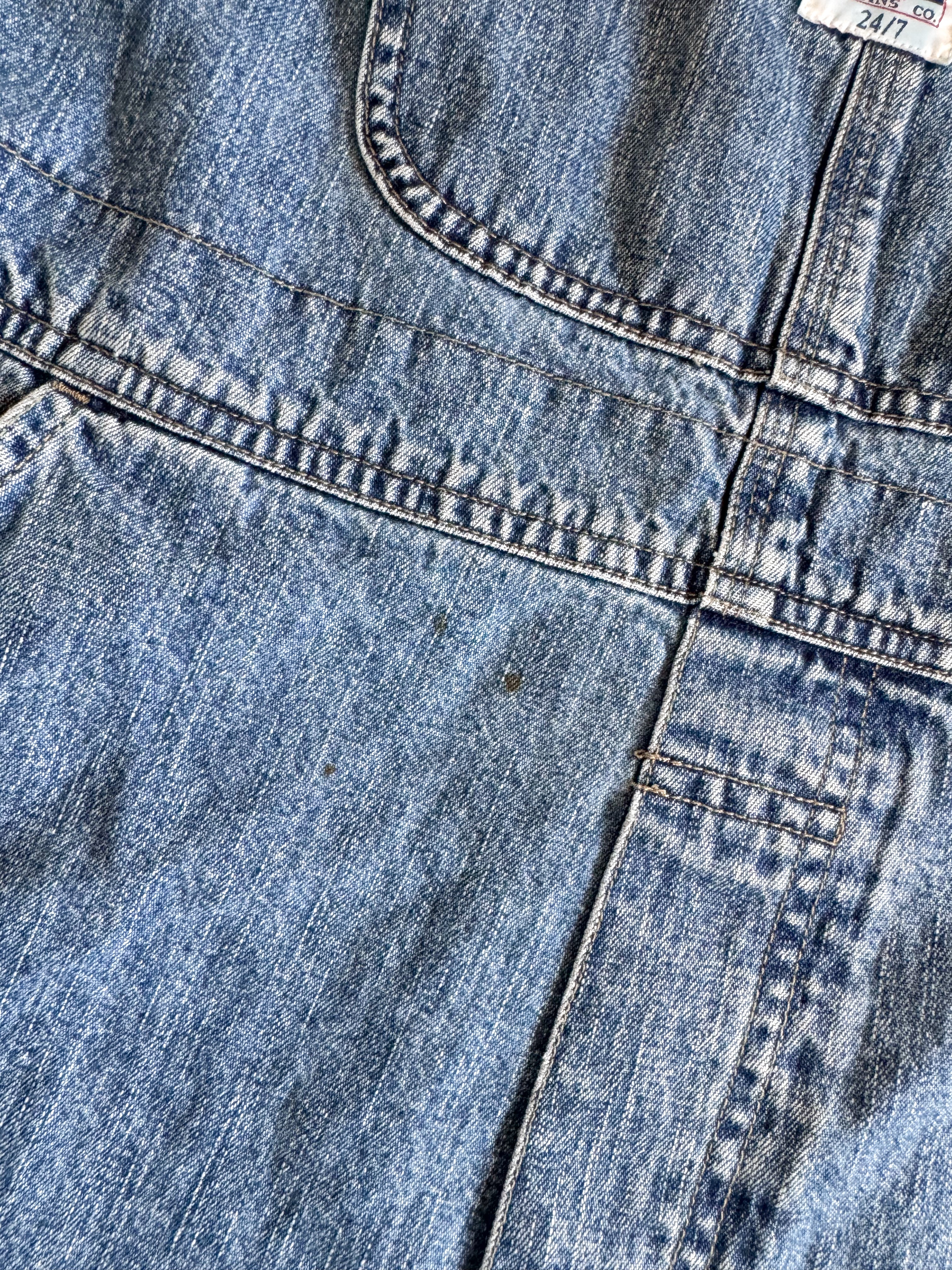 The Midwash Authentic Jeans Shortalls (M)